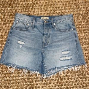 Madewell Relaxed Mid-Length Denim Shorts